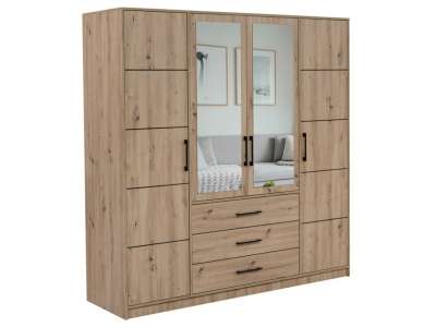 BAL-KOS D4 gardróbszekrény tükörrel