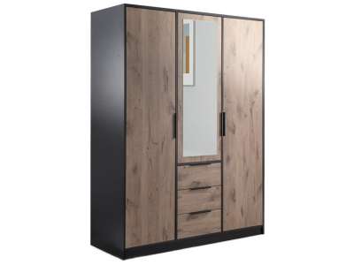 BAL-LATI D3 gardróbszekrény tükörrel