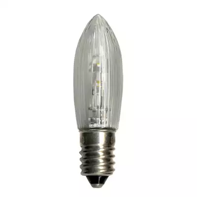 E10 0,2W 10-55V LED tartalék izzó 3db gyertyaforma