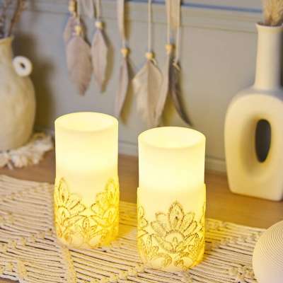 Pauleen Cosy Charm Candle LED gyertya 2 db, viasz