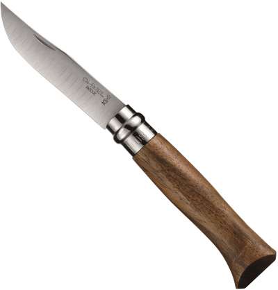 Opinel VRI N°08 Inox diófa kés