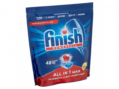 Finish All in 1 Max mosogatógép-tabletta lemon 48db