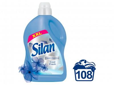 Silan textilöblítő fresh control cool fresh 108 mos. 2700ml