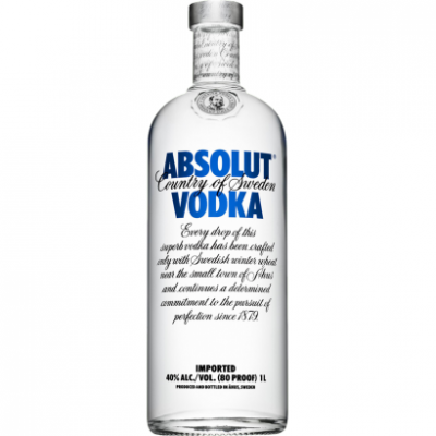 ABSOLUT VODKA BLUE 1,0L