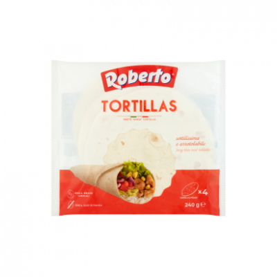 Roberto Tortillas kenyér napraforgóolajjal 4 db 240 g