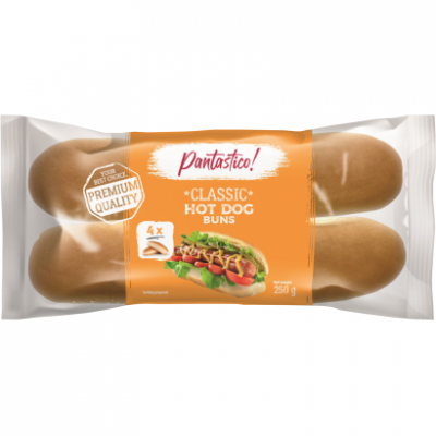 Hida Hot-dog kifli 4 db 250 g