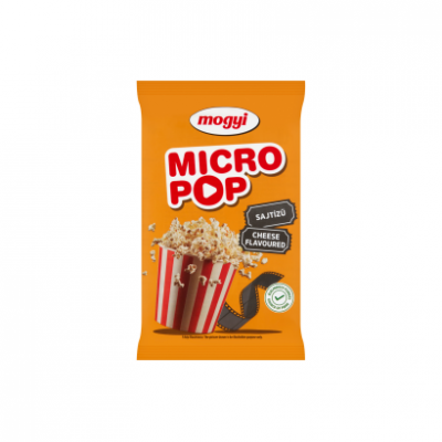 Mogyi Micro Pop sajtízű, mikrohullámú sütőben elkészíthető pattogatni való kukorica 100 g