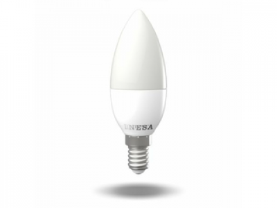 Inesa E14 4.5W 150° LED gyertya 3000K