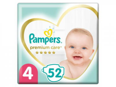 Pampers Premium Care Pelenka 52 db, 4 - es méret