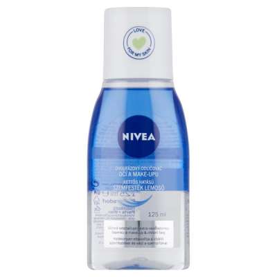 NIVEA Double Effect Szemfestéklemosó - 125 ml