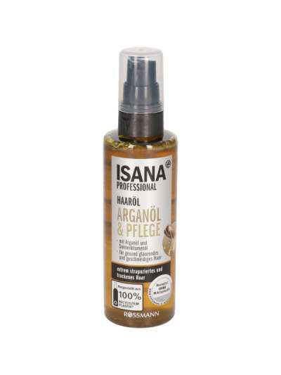 Isana Hair Argán- És Napraforgóolajból hajolaj - 100 ml