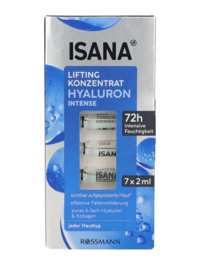 Isana Hyaluron Booster ampulla - 7 db