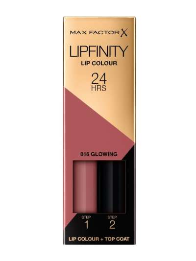 Max Factor Lipfinity kétlépcsős tartós ajakrúzs /16 glowing - 1 db