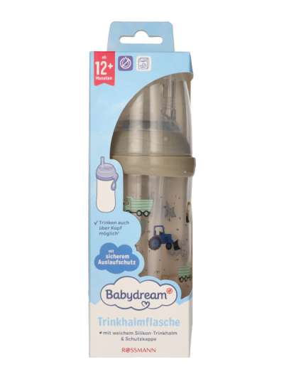 Babydream  szívószállal itatópohár 12 hónapos kortól (360 ml) - 1 db