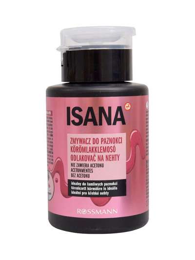 Isana acetonmentes körömlakklemosó - 175 ml