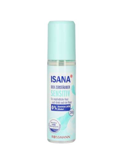 Isana Sensitiv pumpás dezodor - 75 ml