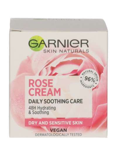 Garnier Skin Naturals hidratáló arckrém rózsavízzel - 50 ml