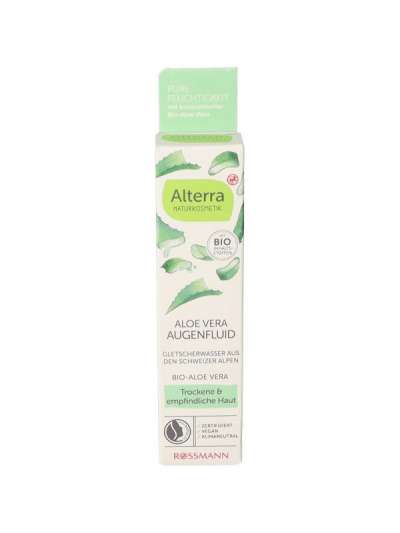 Alterra szemkörnyékápoló aloeverával és gleccservízzel @ - 15 ml