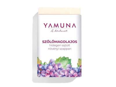 Yamuna Szőlős hidegen sajtolt szappan - 110 g