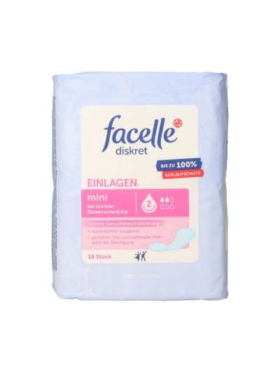 Facelle Discret mini inkontinencia betét - 18 db