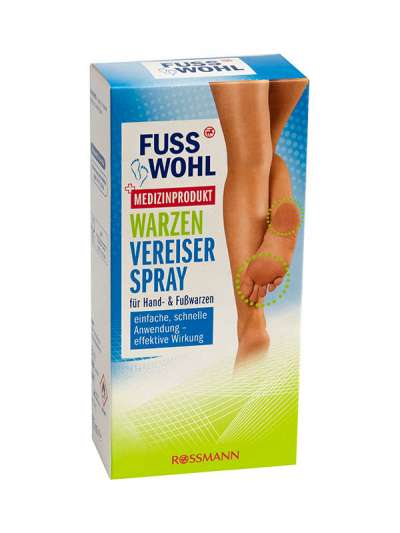 Fuss wohl szemölcs fagyasztó spray - 75 ml