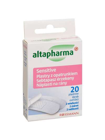 Altapharma Srips Sensitiv sebtapasz - 20 db