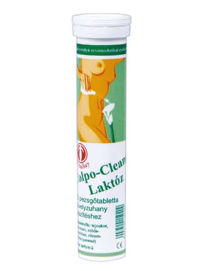 Colpo-Cleaner Laktóz pezsgotabletta - 1 db