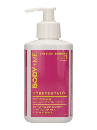 Body + Me Bőrnyugtató body cleanser száraz/érzékeny bőrre - 300 ml