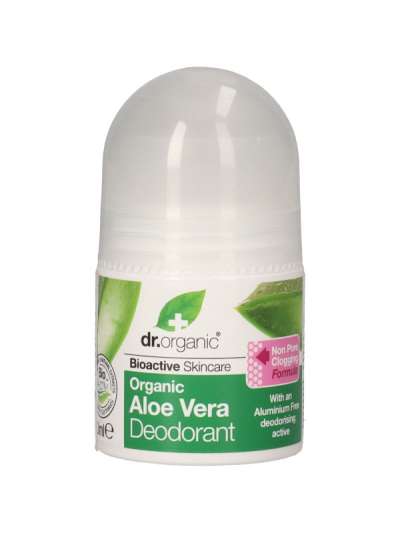 Dr. Organic Aloe Vera roll-on - 50 ml