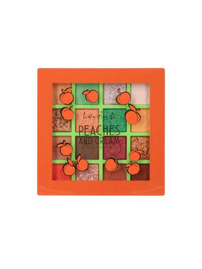 Lovely Peaches & Cream szemhéjpúder paletta - 1 db