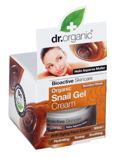Dr. Organic Bioaktív csigagél arckrém - 50 ml
