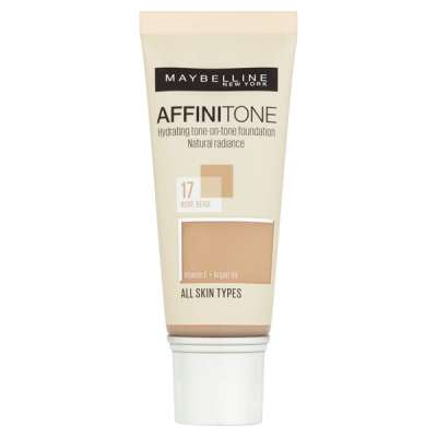 Maybelline Affinitone alapozó /17 Rose Beige  - 1 db