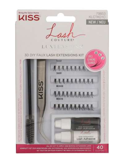 Kiss Lash Couture LuXtensions tincses műszempilla szett - 1 db