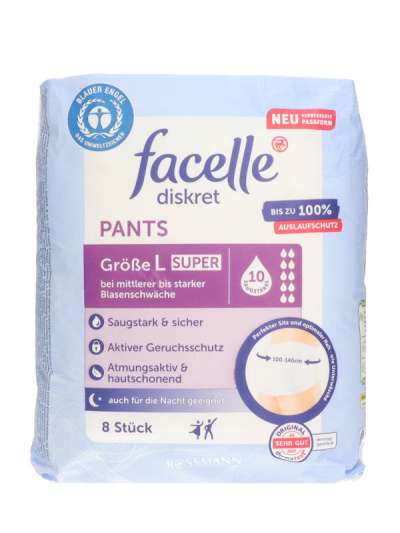 Facelle Diskret Hygiene Pants alsónadrág L-es - 8 db