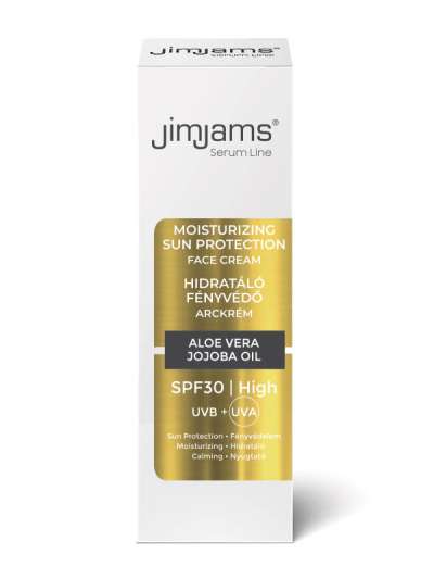 JimJams Serum Line hidratáló fényvédő arckrém SPF30 - 30 ml