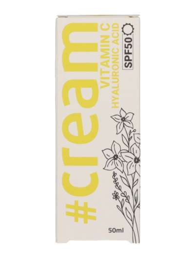 Keve C-vitamin + Hialuronsav fényvédő arckrém SPF50  - 50 ml