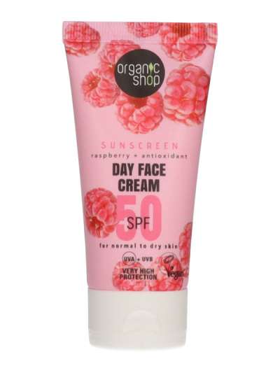 Organic Shop mindennapos arcápoló krém SPF50 - 50 ml
