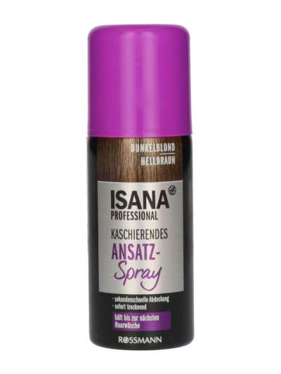 Isana Hair Professional sötétszőke hajtőszínező spray - 100 ml