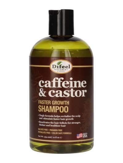Difeel sampon koffeinnel és ricinusolajjal - 355 ml