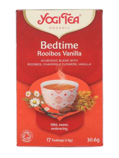 Yogi tea rooibos és vaníilia ízesítéssel - 17 db