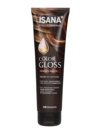 Isana Hair Professional Color Glossing hajszínmegújító krém /Warm Brown - 1 db