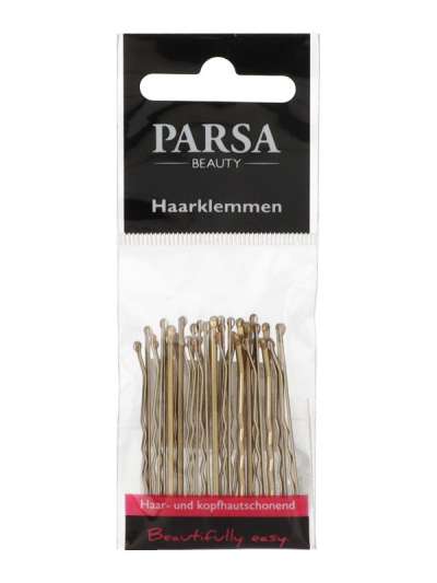 Parsa Beauty hullámcsatt 5 cm /arany - 20 db