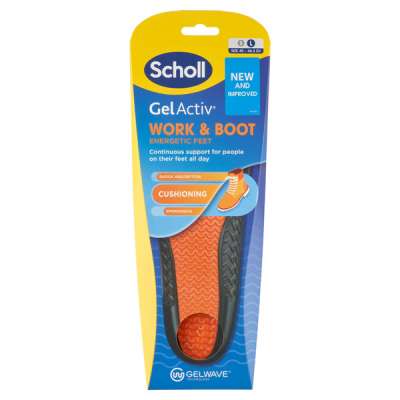 Scholl Gel Activ Work&Boots talpbetét L méret - 2 db