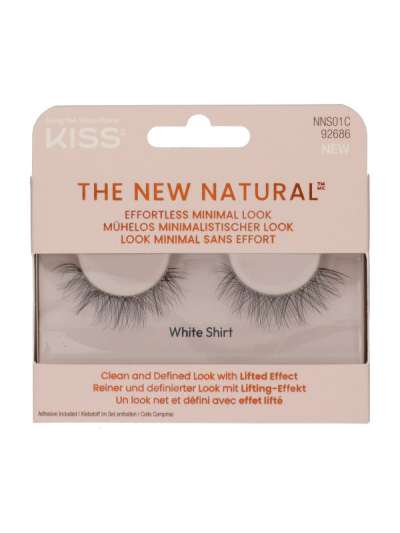 Kiss The New Natural műszempilla /Single 01 - 1 db