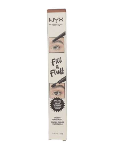 NYX Professional Makeup Fill & Fluff Eyebrow Pomade Pencil szemöldök ceruza /Fluff Auburn - 1 db
