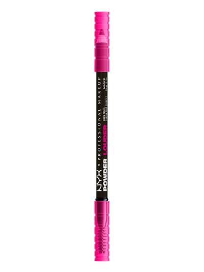 NYX Professional Makeup Powder Louder szemöldökceruza /Black - 1 db
