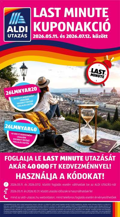 Aldi Utazás katalógus