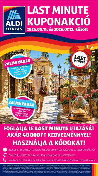 Aldi Utazás katalógus