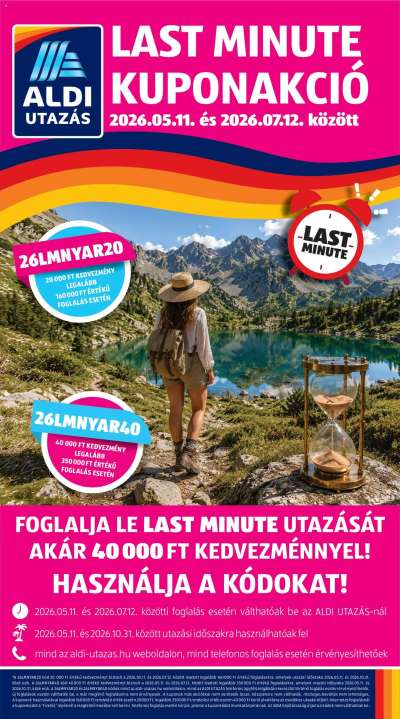 Aldi Utazás katalógus