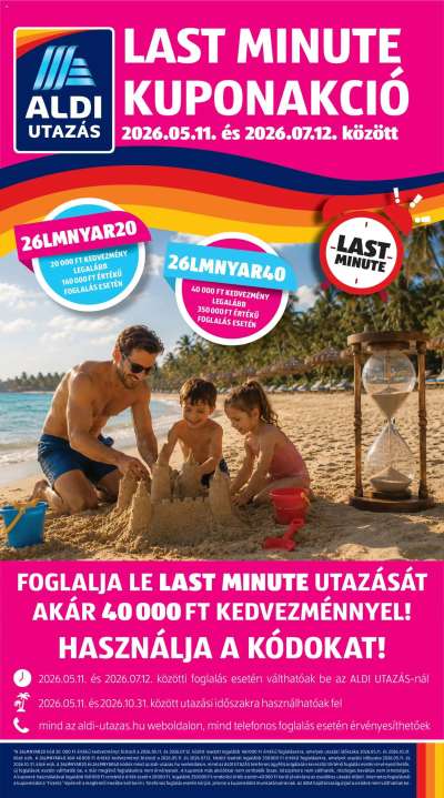 Aldi Utazás katalógus